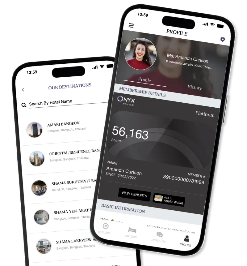 Unlock Your Experience - Book the Perfect Stay with ONYX Rewards App