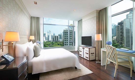 Master bedroom in Two Bedroom Suite