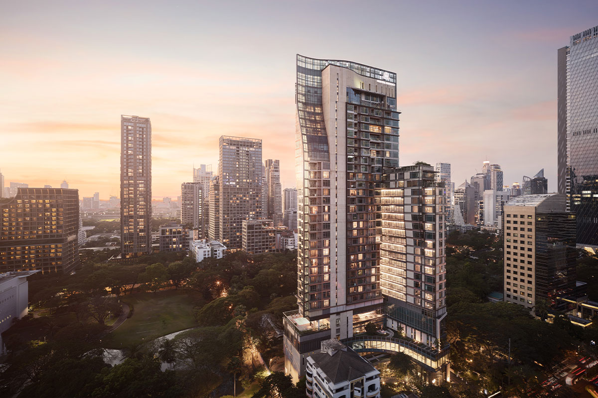 Eminent locale - Oriental Residence Bangkok